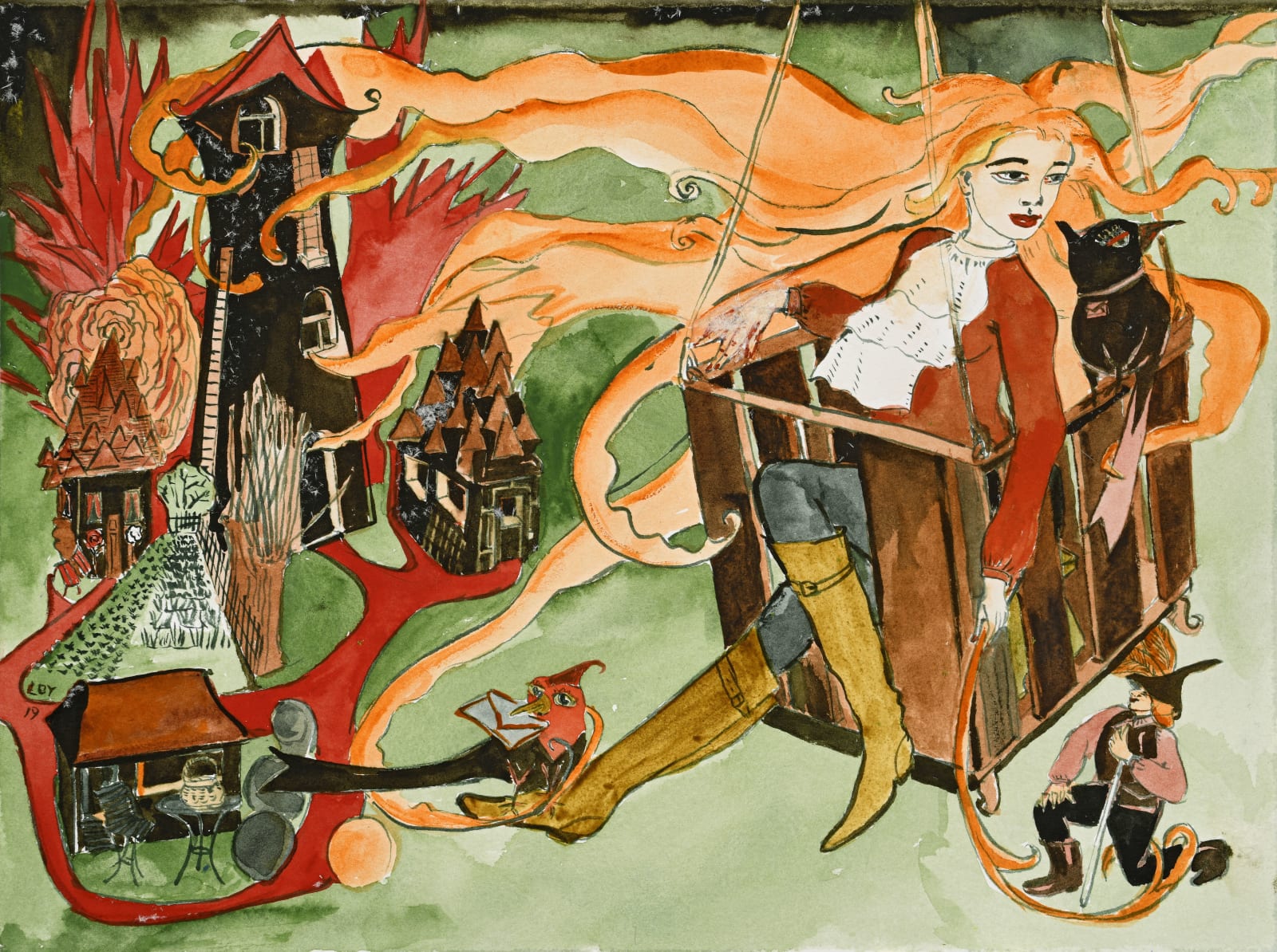 Rosa Loy, Schönheit, 2019