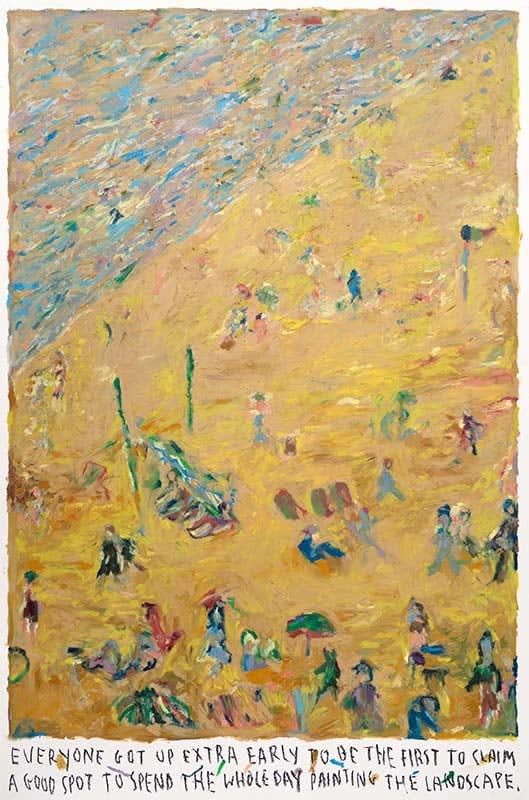 Rinus Van de Velde, Everyone got up extra early ..., 2025