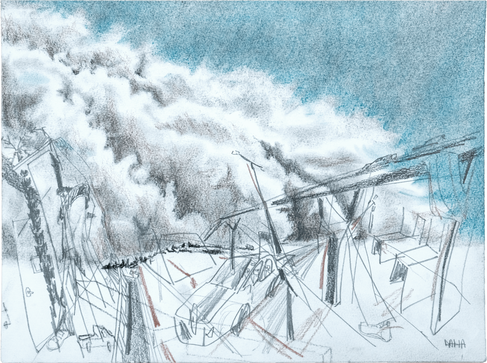 Dalia Sadeq, Dust, 2022