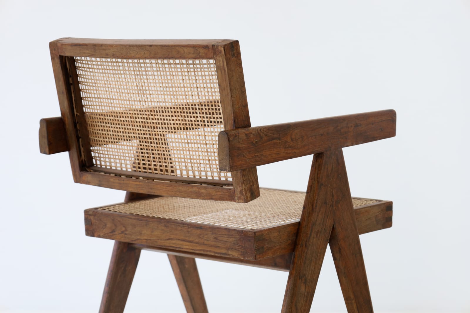 Pierre Jeanneret, Floating Back Office Chair, c.1950