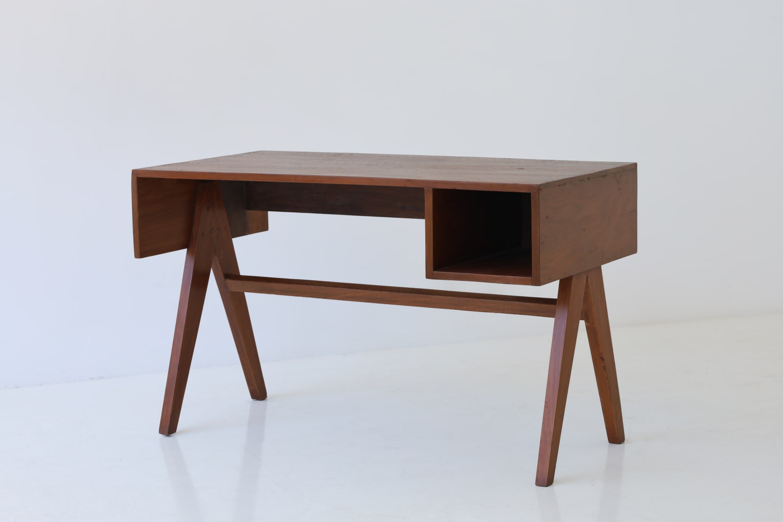 Pierre Jeanneret, 'Student Desk' with Pigeonhole, c. 1960