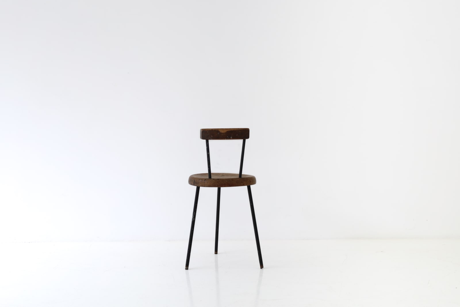Arthur Espenet Carpenter, Chair in black walnut, 1965