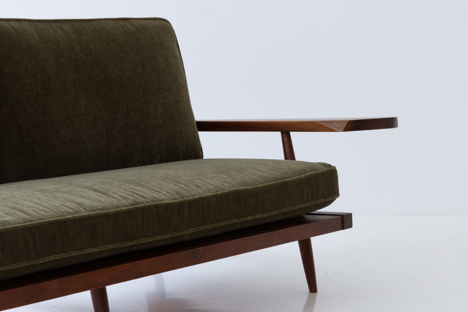 George Nakashima, Settee, 1959-60