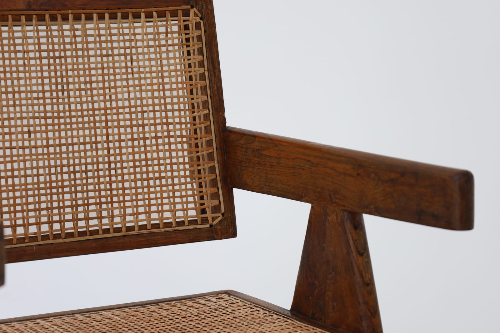 Pierre Jeanneret, Floating Back Office Chair, c.1950