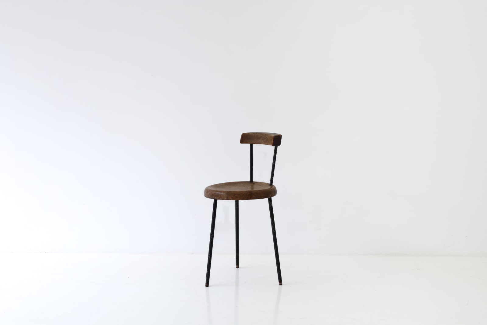 Arthur Espenet Carpenter, Chair in black walnut, 1965