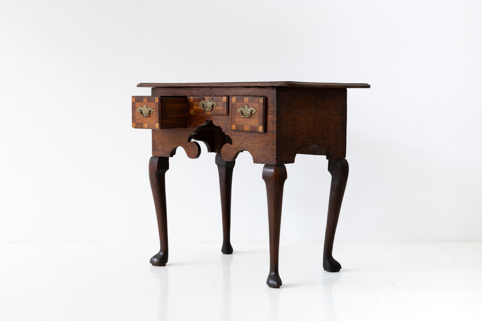 Unknown Designer, Exceptional Inlaid Lowboy , 18th century