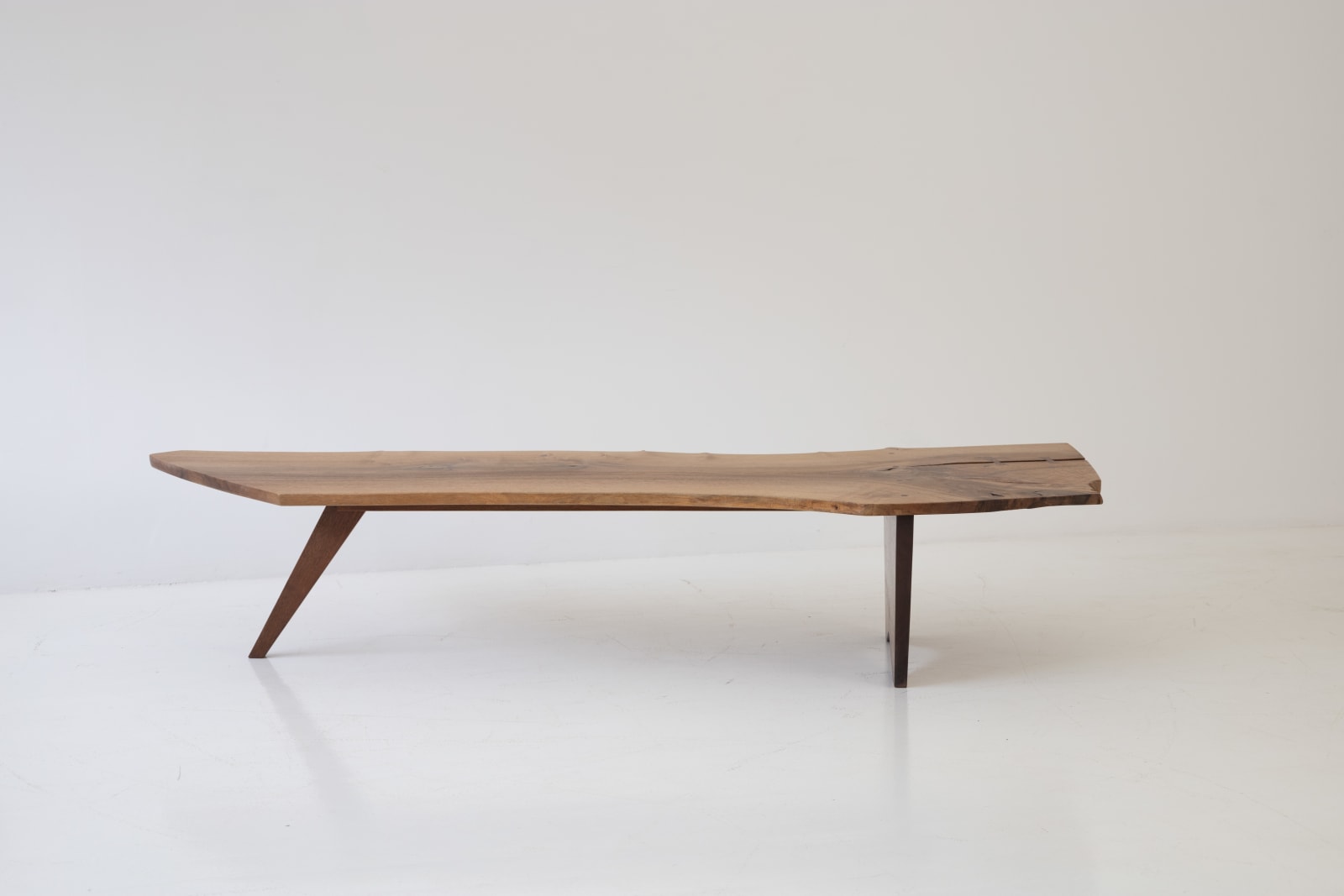 George Nakashima, Walnut Slab Coffee Table, New Hope Pennsylvania c.1957's