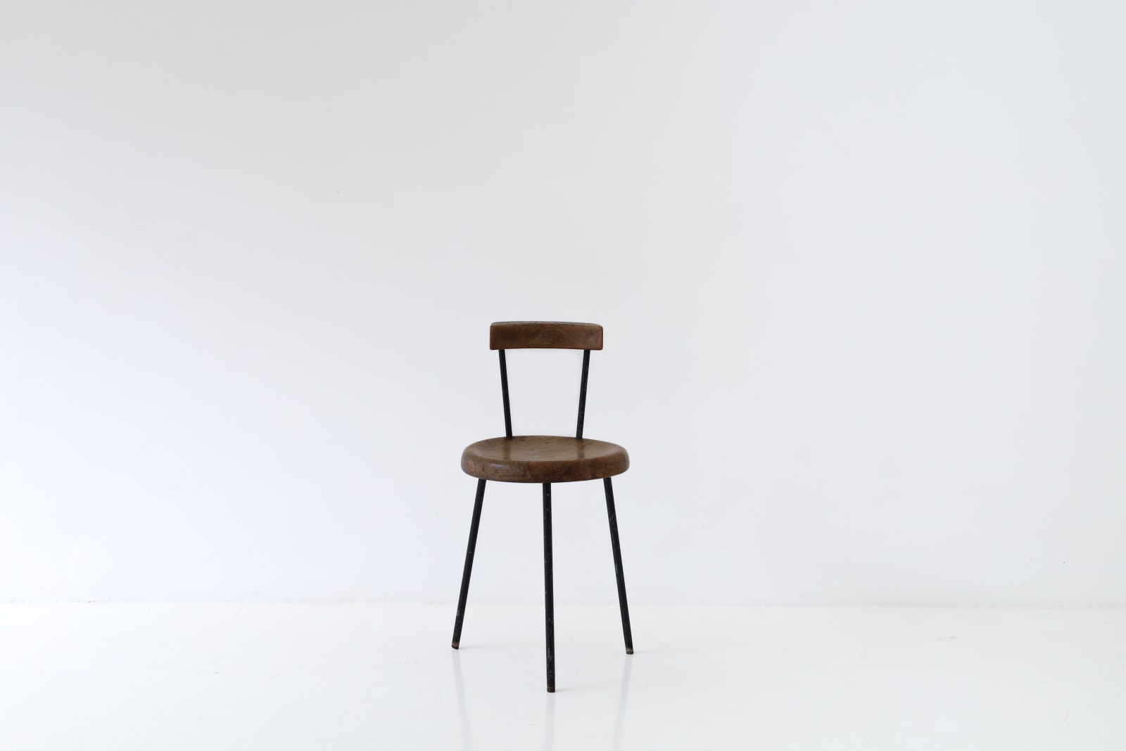Arthur Espenet Carpenter, Chair in black walnut, 1965