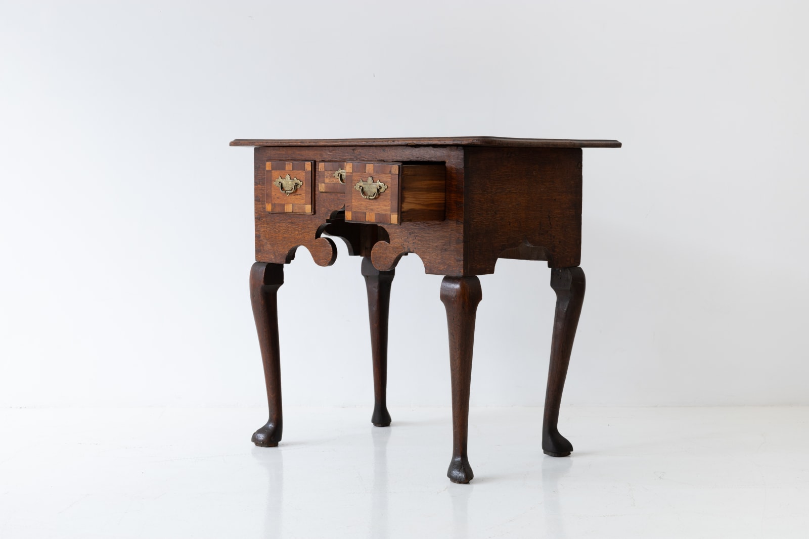 Unknown Designer, Exceptional Inlaid Lowboy , 18th century