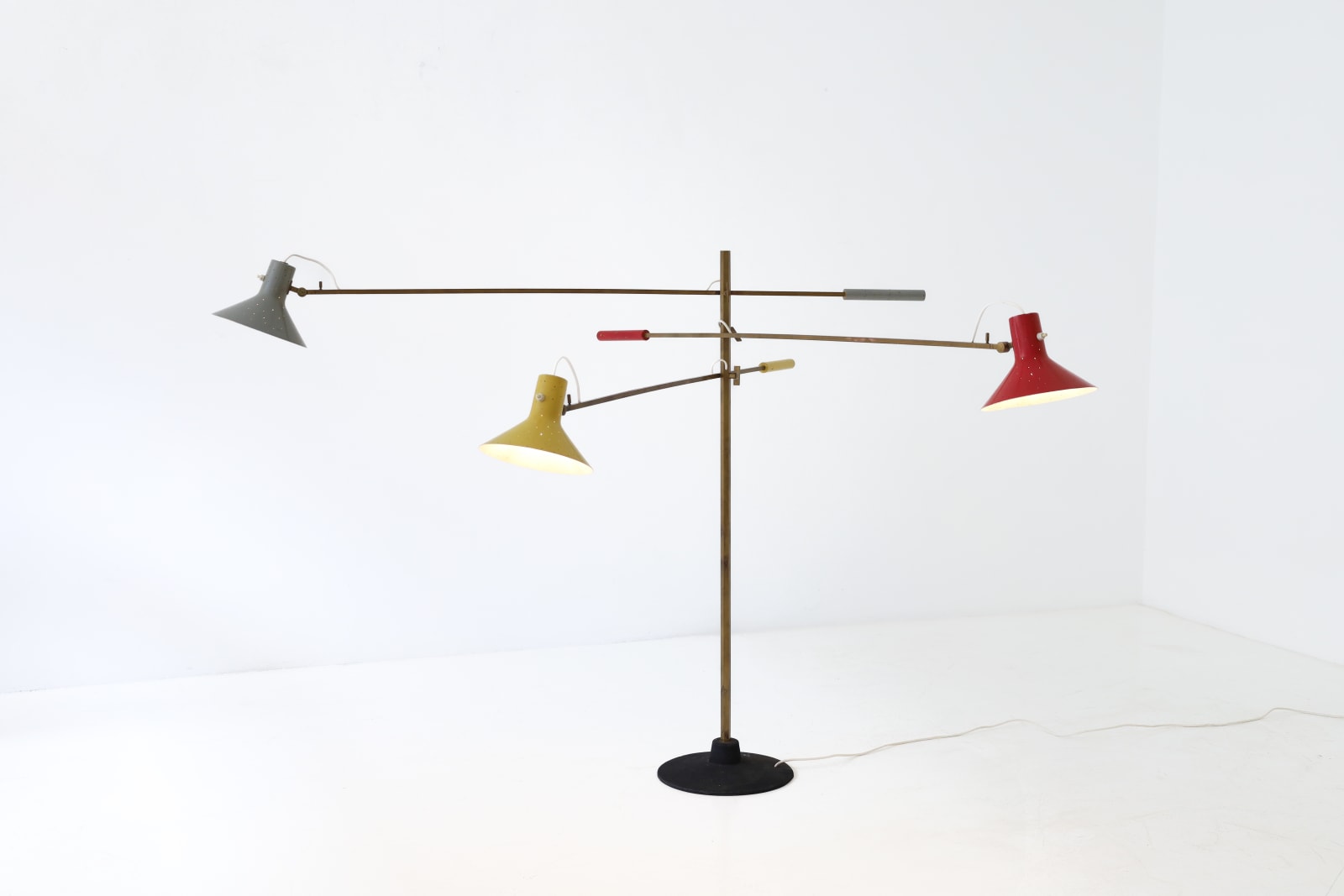 Gino Sarfatti, Rare Triennale Floor Lamp