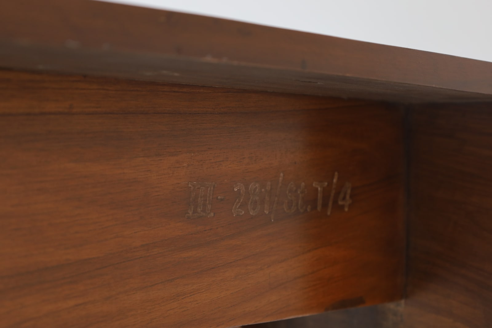 Pierre Jeanneret, 'Student Desk' with Pigeonhole, c. 1960