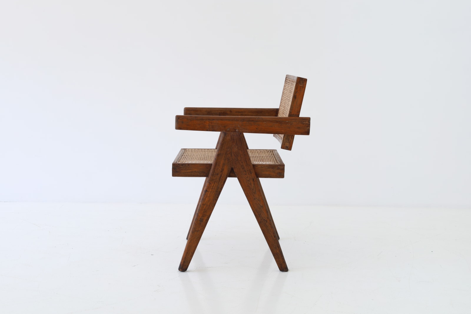 Pierre Jeanneret, Floating Back Office Chair, c.1950