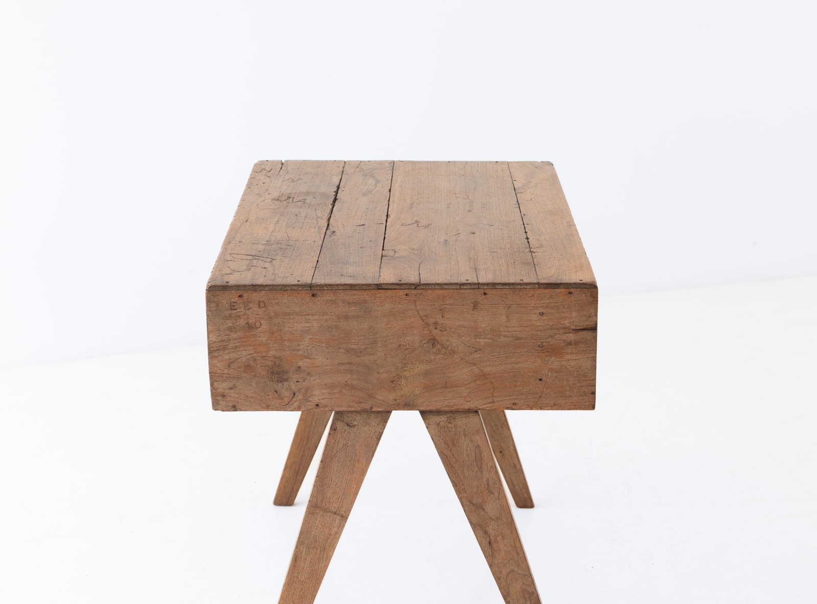 Pierre Jeanneret, Small and exceptional student desk, c.1955