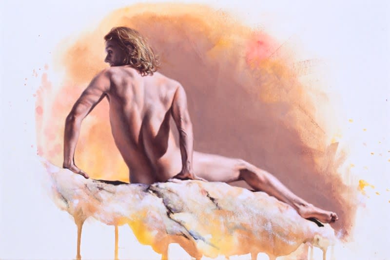 Andrew Denman, Reclining Figure Study, 2023