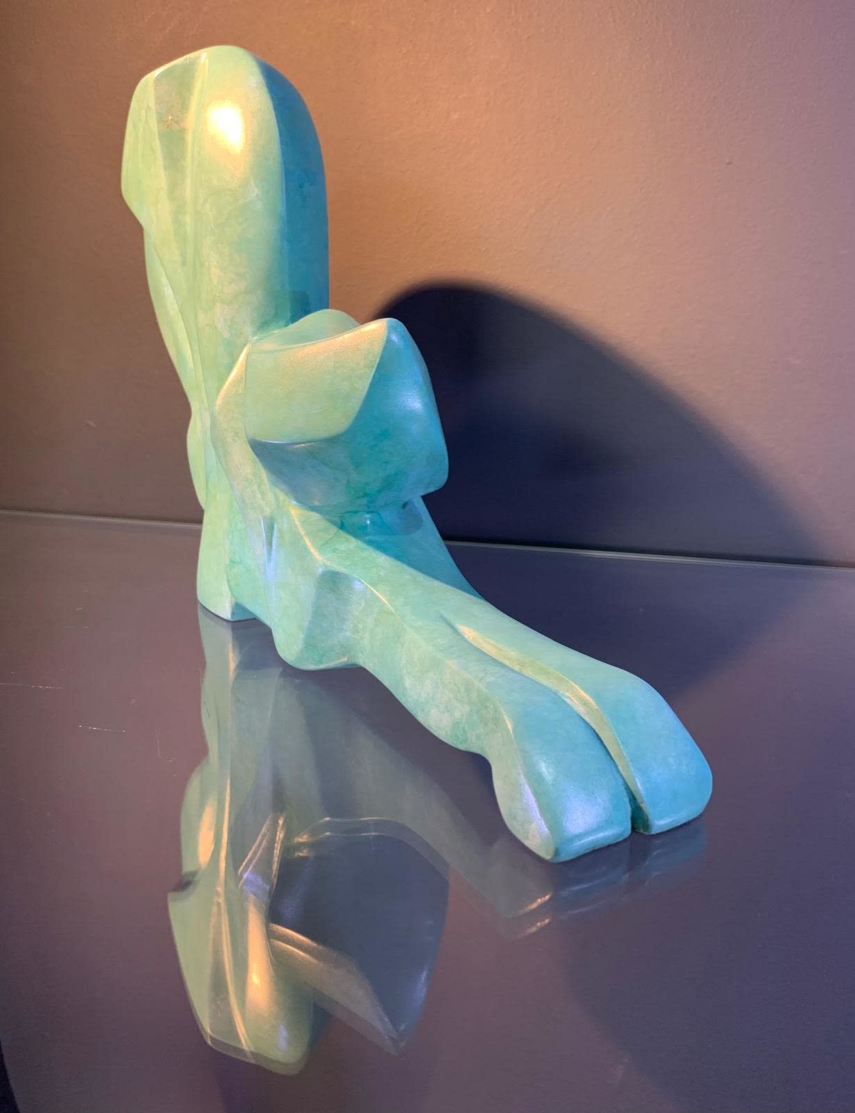 Marie Ackers, Stretching Cat, 2024