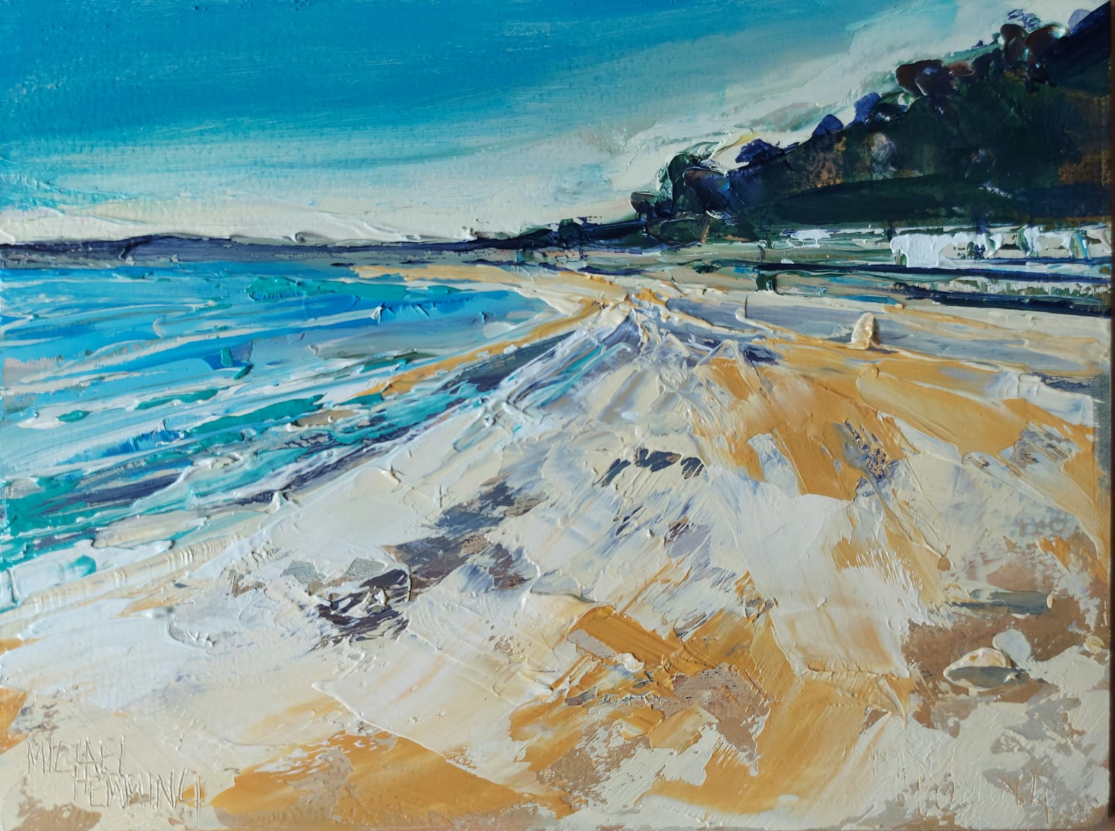 Michael Hemming, Sandbanks View, 2022