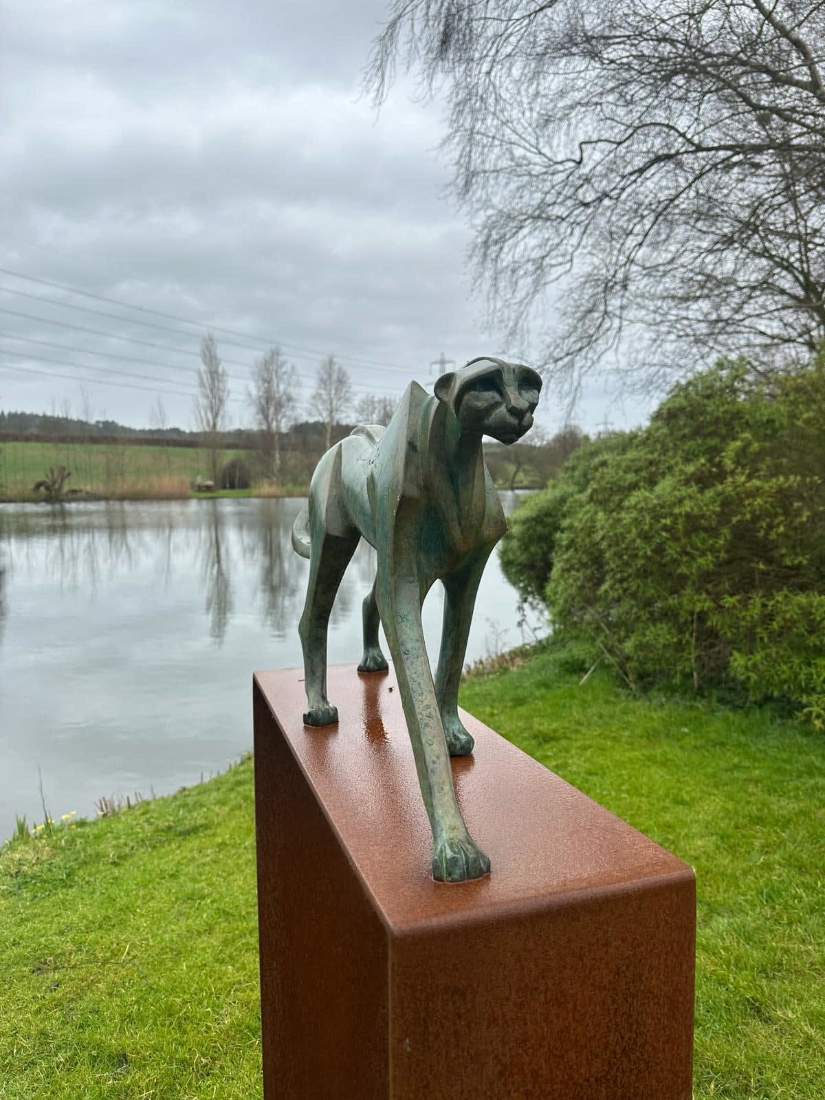 Marie Ackers, Walking Cheetah , 2022