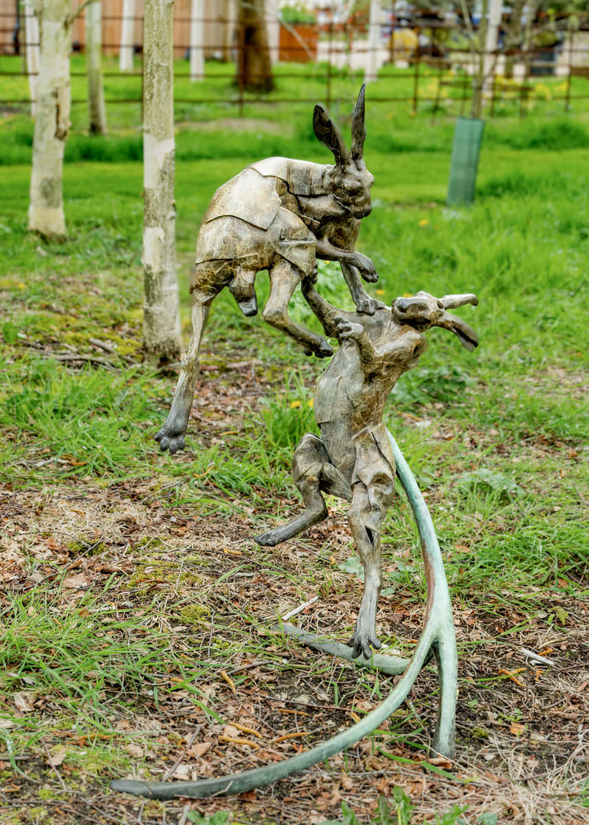Fred Gordon, Boxing Hares , 2022