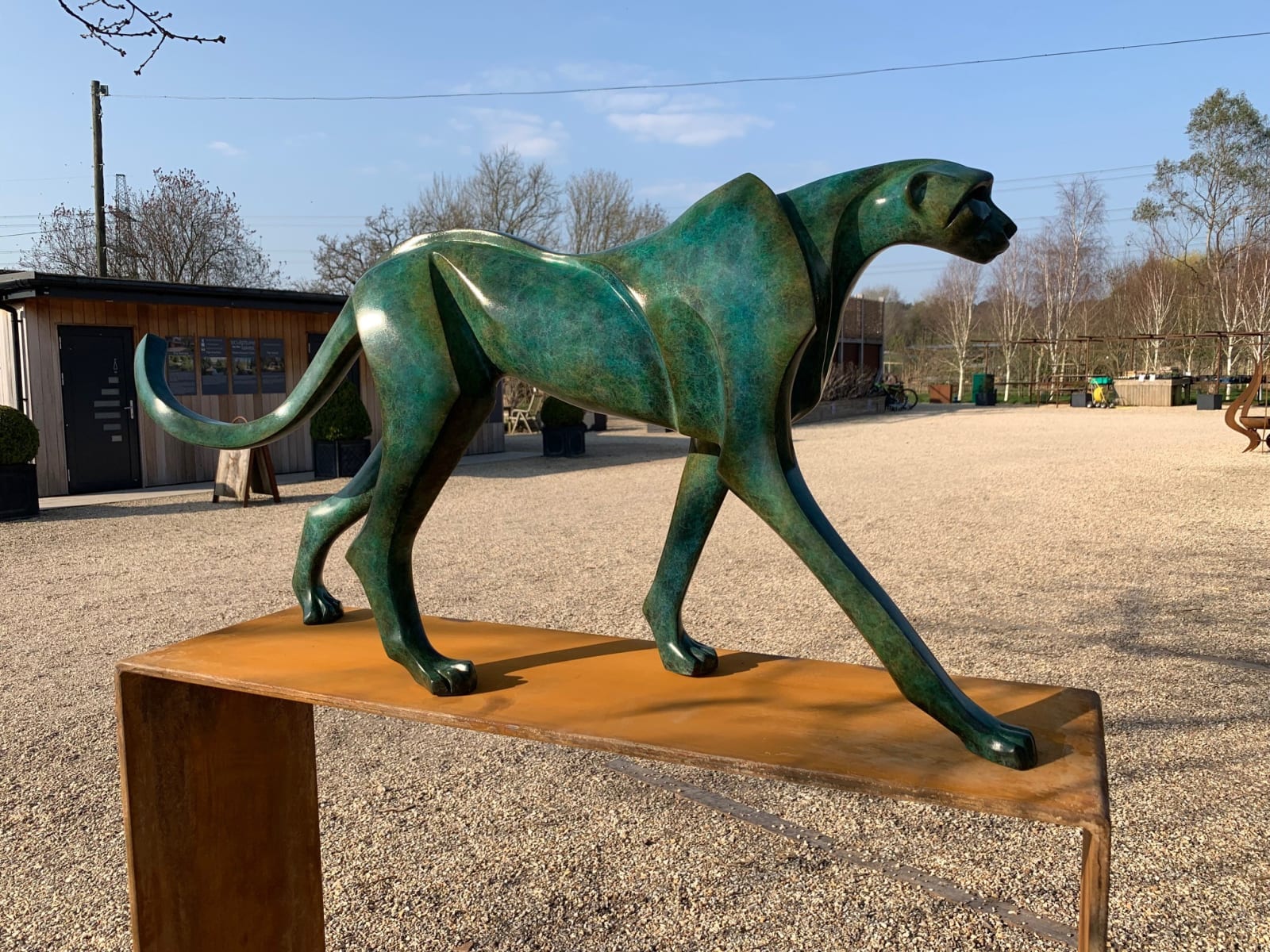 Marie Ackers, Walking Cheetah , 2022