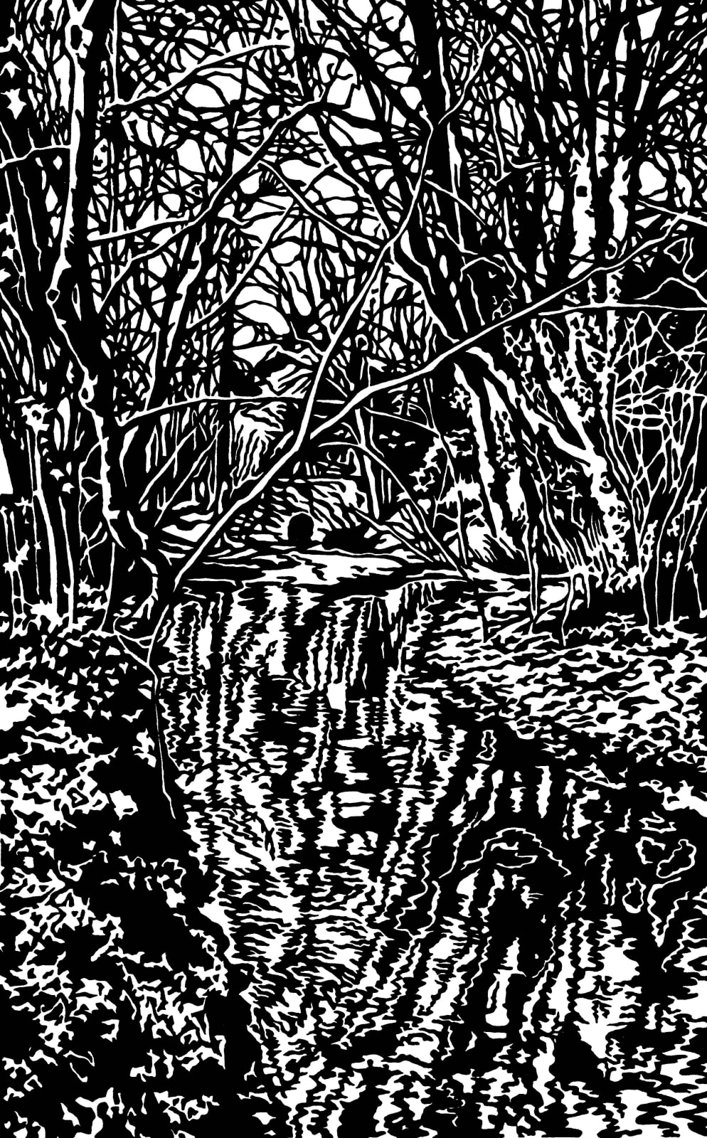 Sasha Constable, Kettle Bridge, Cerne Abbas , 2019