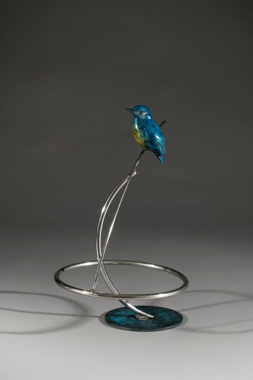 Simon Gudgeon, Kinetic Kingfisher, 2024