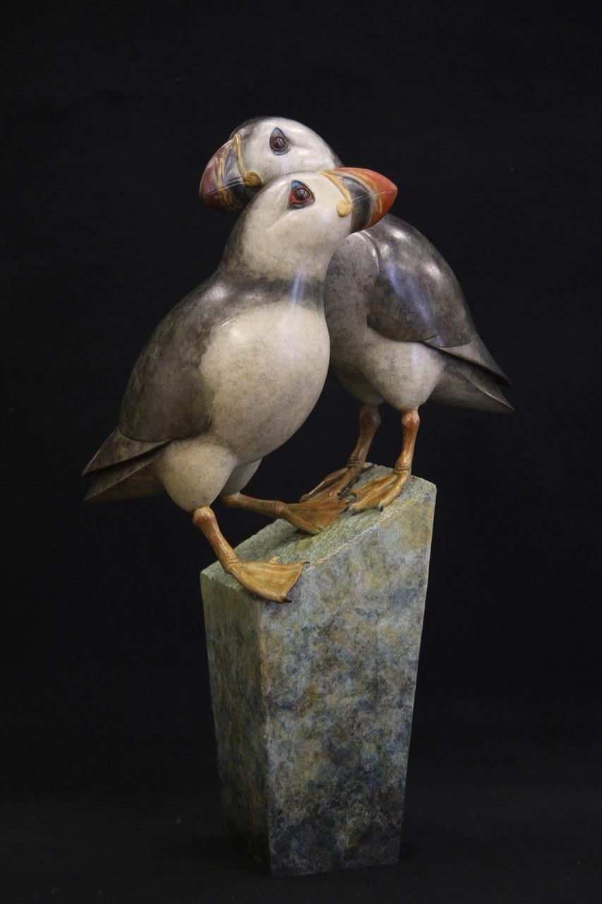 Adam Binder, Pair of Puffins , 2021