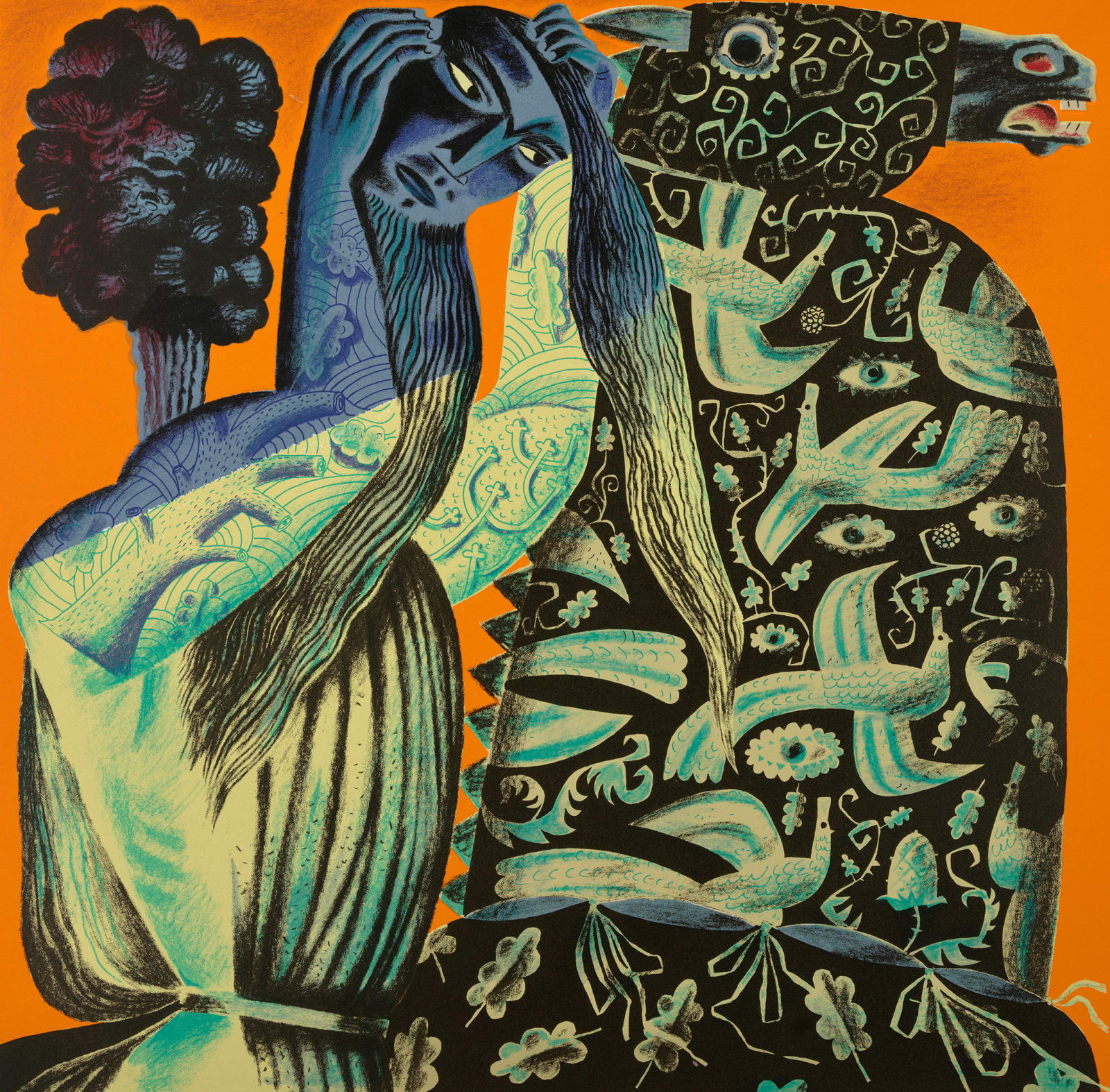 Clive Hicks-Jenkins, The Green Knight's Head Lives