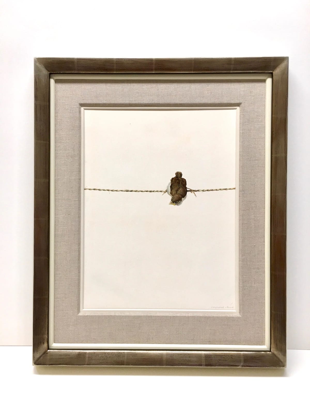 Ray Harris Ching, Fledgling Sparrow [Life Size], 1973