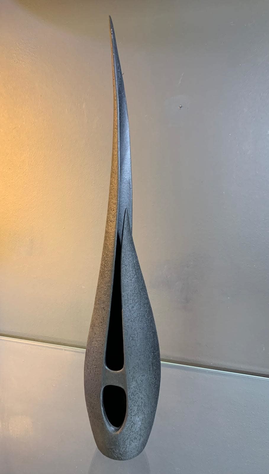 Adrian Bates, Coagulated Flame medium black