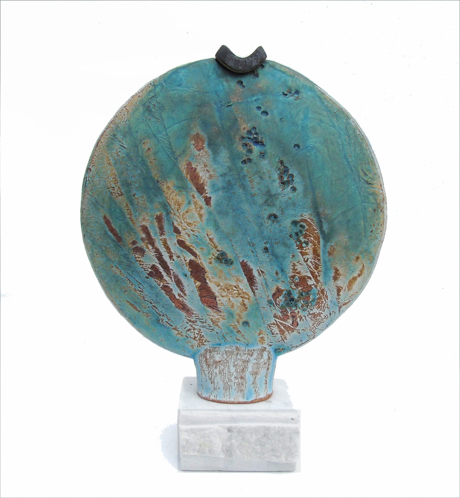 Krystyna Sargent, Round Sculptural Vessel, 2024