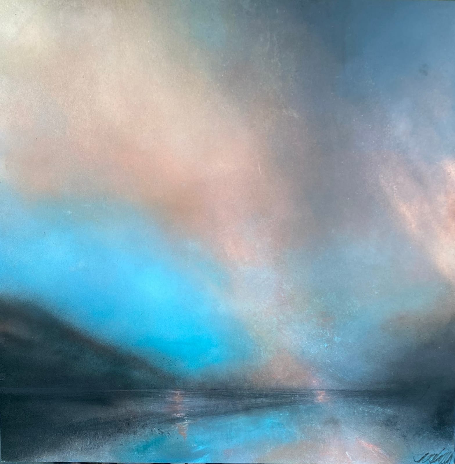 Julie Oldfield, Into the Blue, 2025