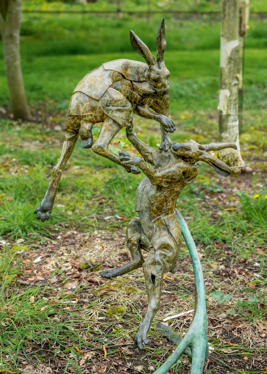 Fred Gordon, Boxing Hares , 2022