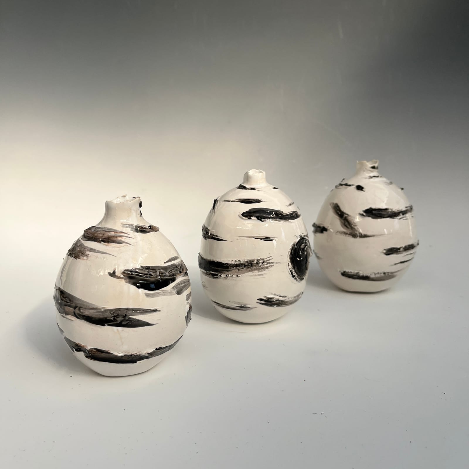 Elaine King, Birch Bark Flask, 2025