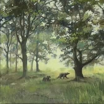 Jane Chapman, Woodland 4, 2023