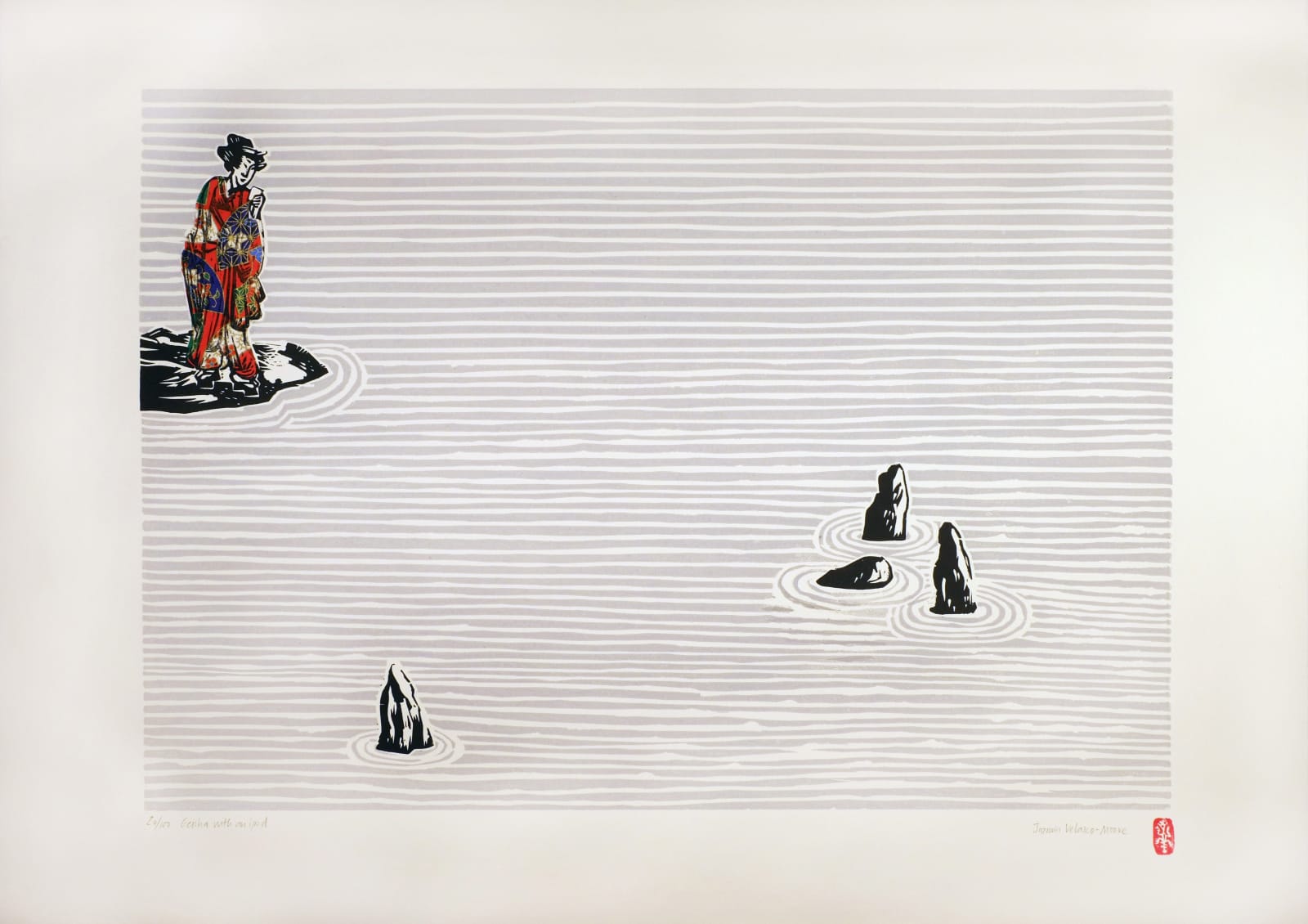 Jazmin Velasco-Moore, Geisha with IPod