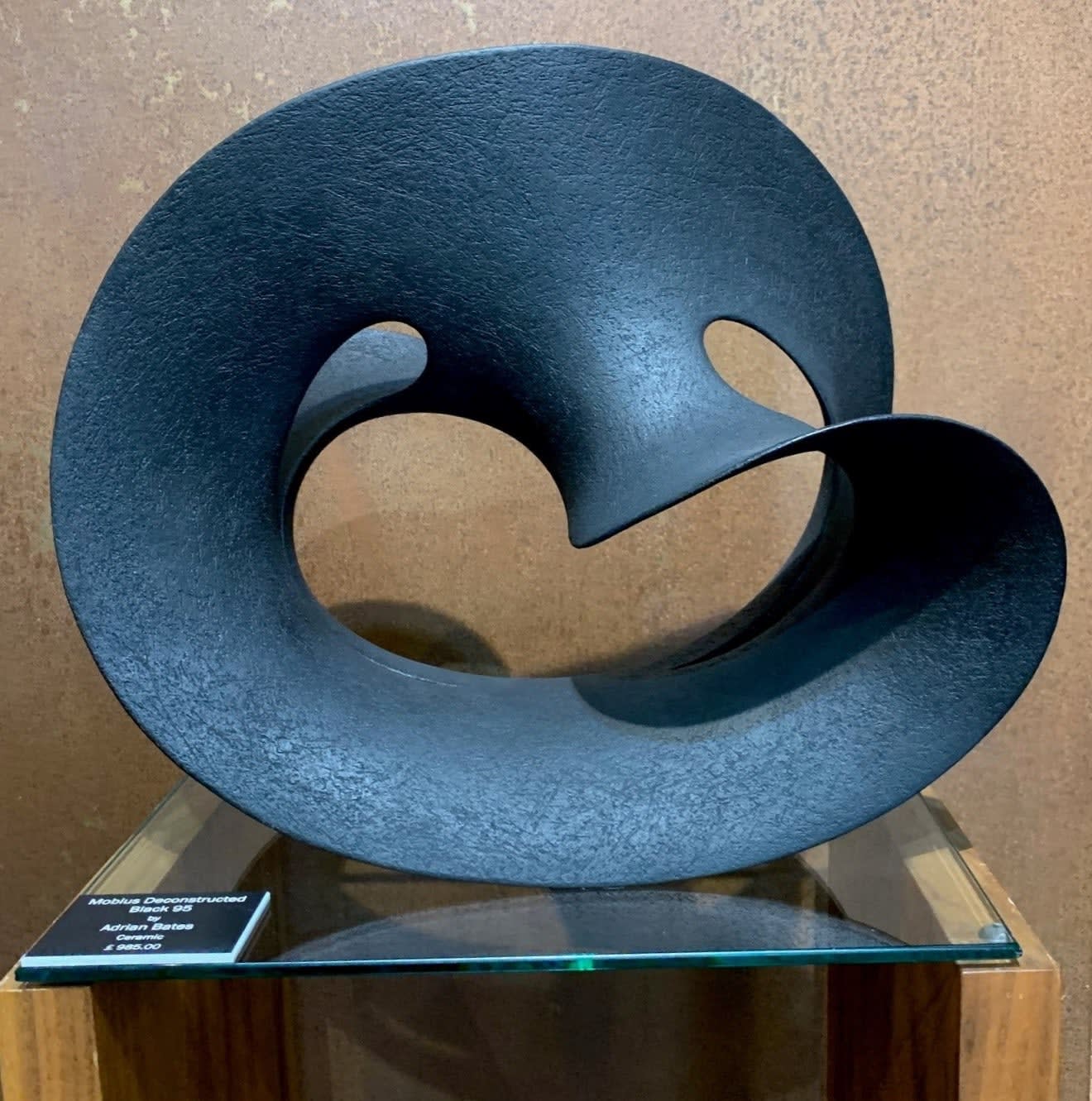 Adrian Bates, Möbius Deconstructed Black 110 , 2023