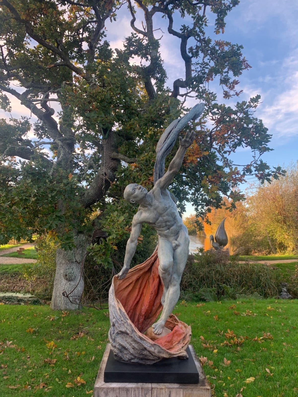 Lucianne Lassalle, Icarus Takes Flight - Leaving the Material World, 2022