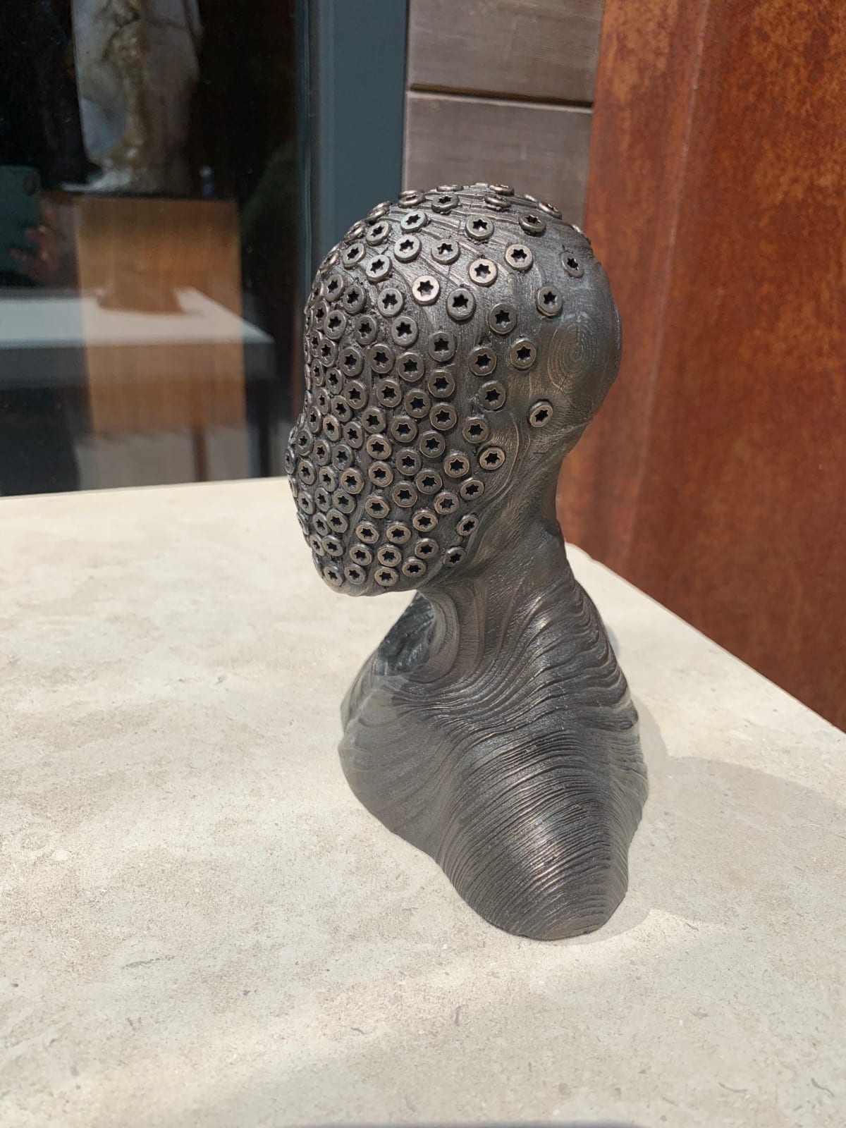 Ed Elliott, Screwed Torx Bust, 2022