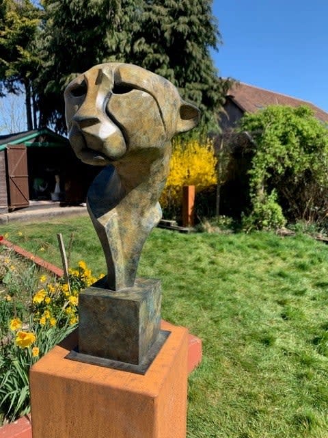 Marie Ackers, Spirit of the Savannah - Cheetah Head , 2025