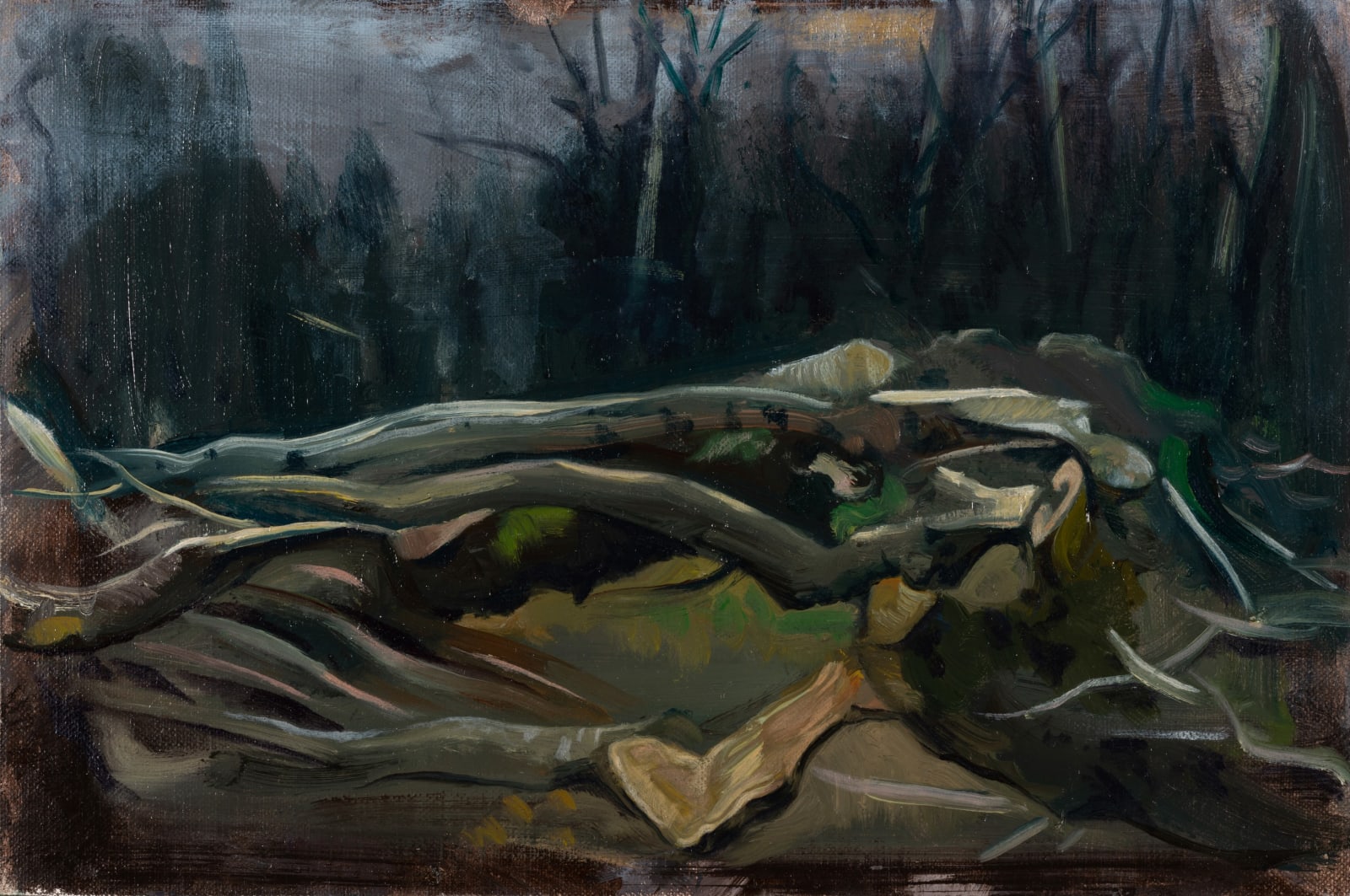 Toby Wiggins, Laying an Old Hedge including Large Ash Pleachers