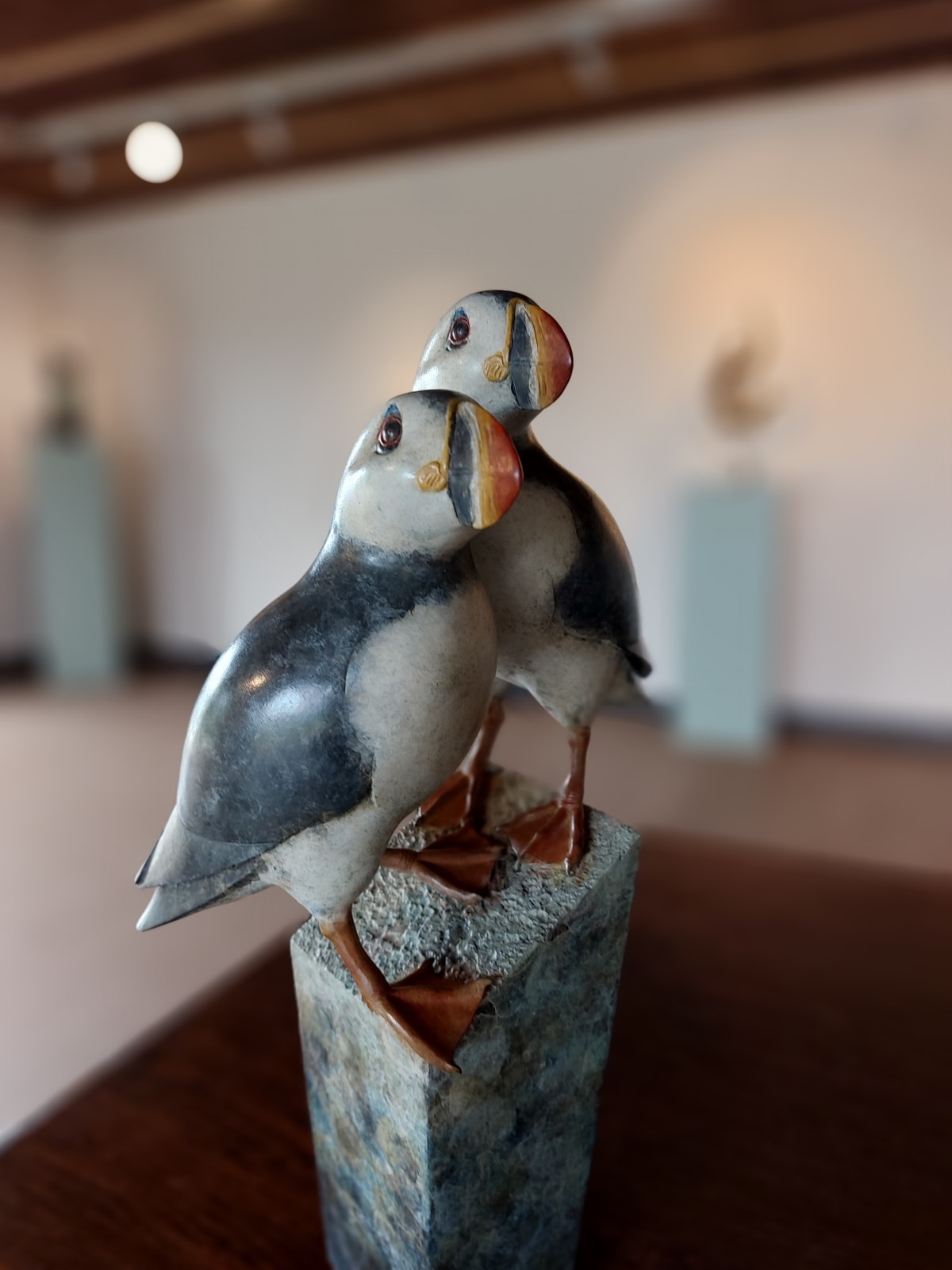 Adam Binder, Pair of Puffins , 2021