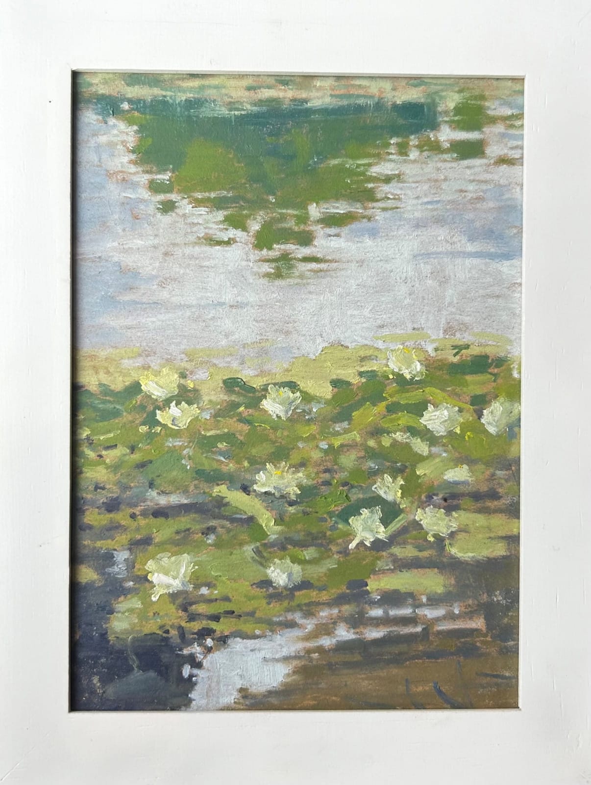 Stephen Bithell, Water Lilies on Artist's Pool