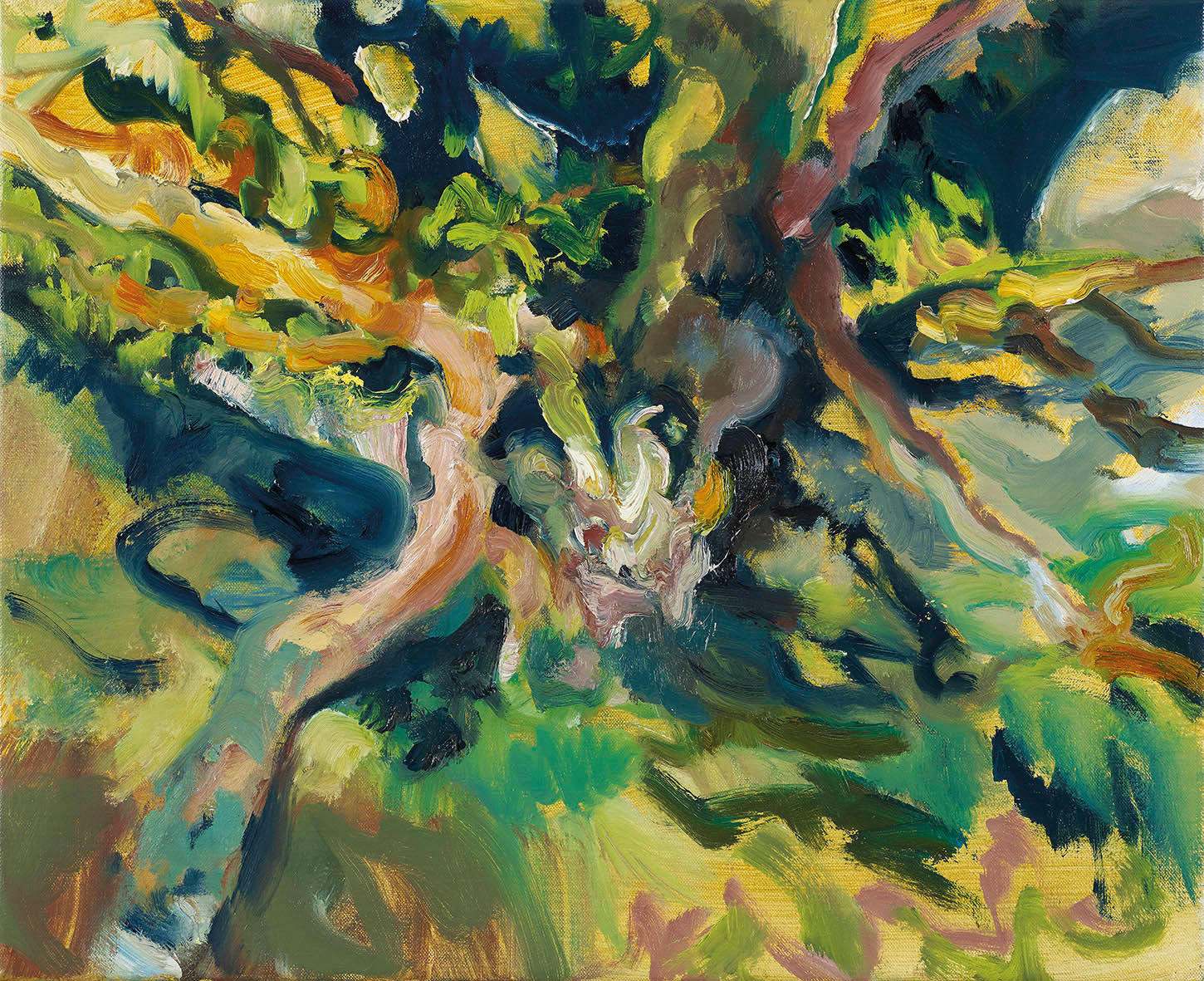 Fiona McIntyre, Ancient Oak Supporting an Ecosystem (The General, Horners Wood)