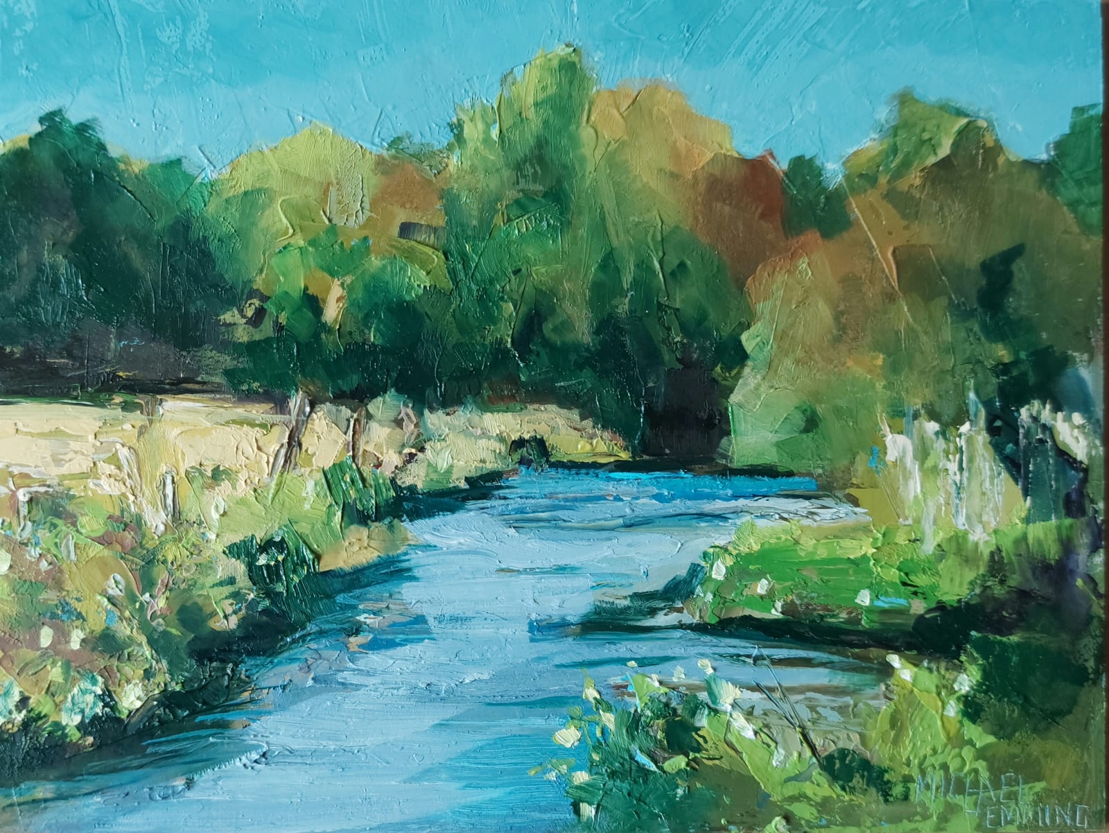 Michael Hemming, The River Frome, 2022