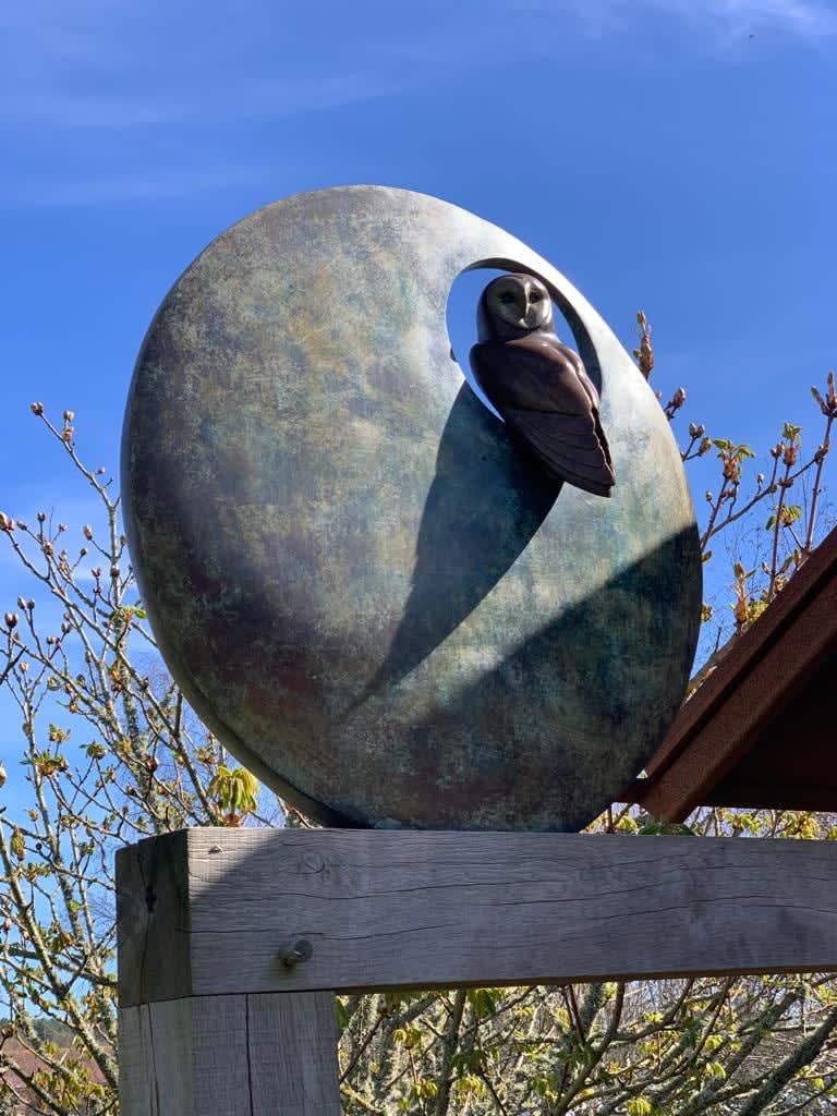 Simon Gudgeon, Barn Owl in Sphere
