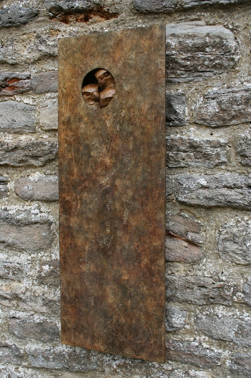 Adam Binder, Three Hawks Plaque, 2015