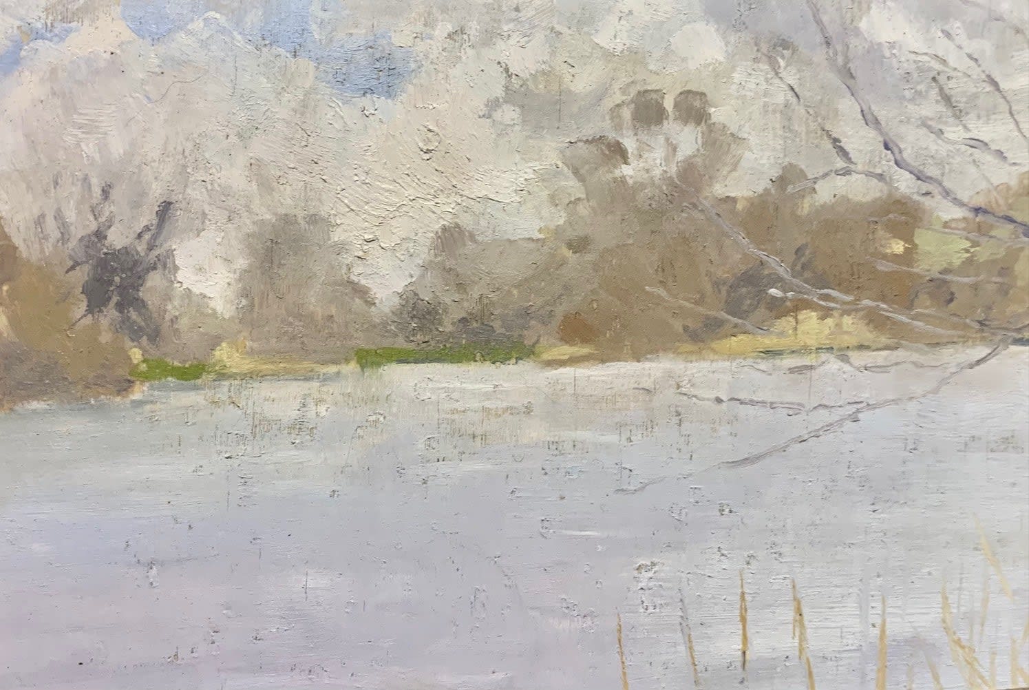 Stephen Bithell, Looking up North Lake , 2020