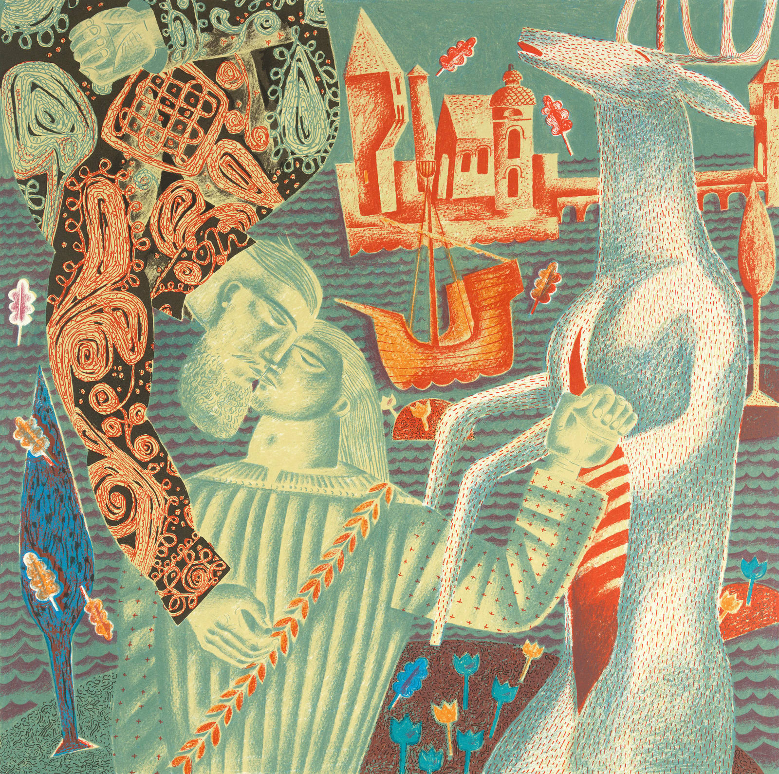 Clive Hicks-Jenkins, The Exchange