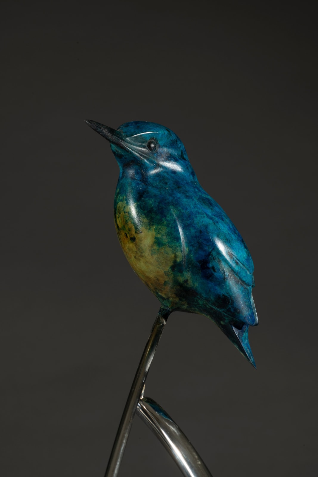Simon Gudgeon, Kinetic Kingfisher, 2024
