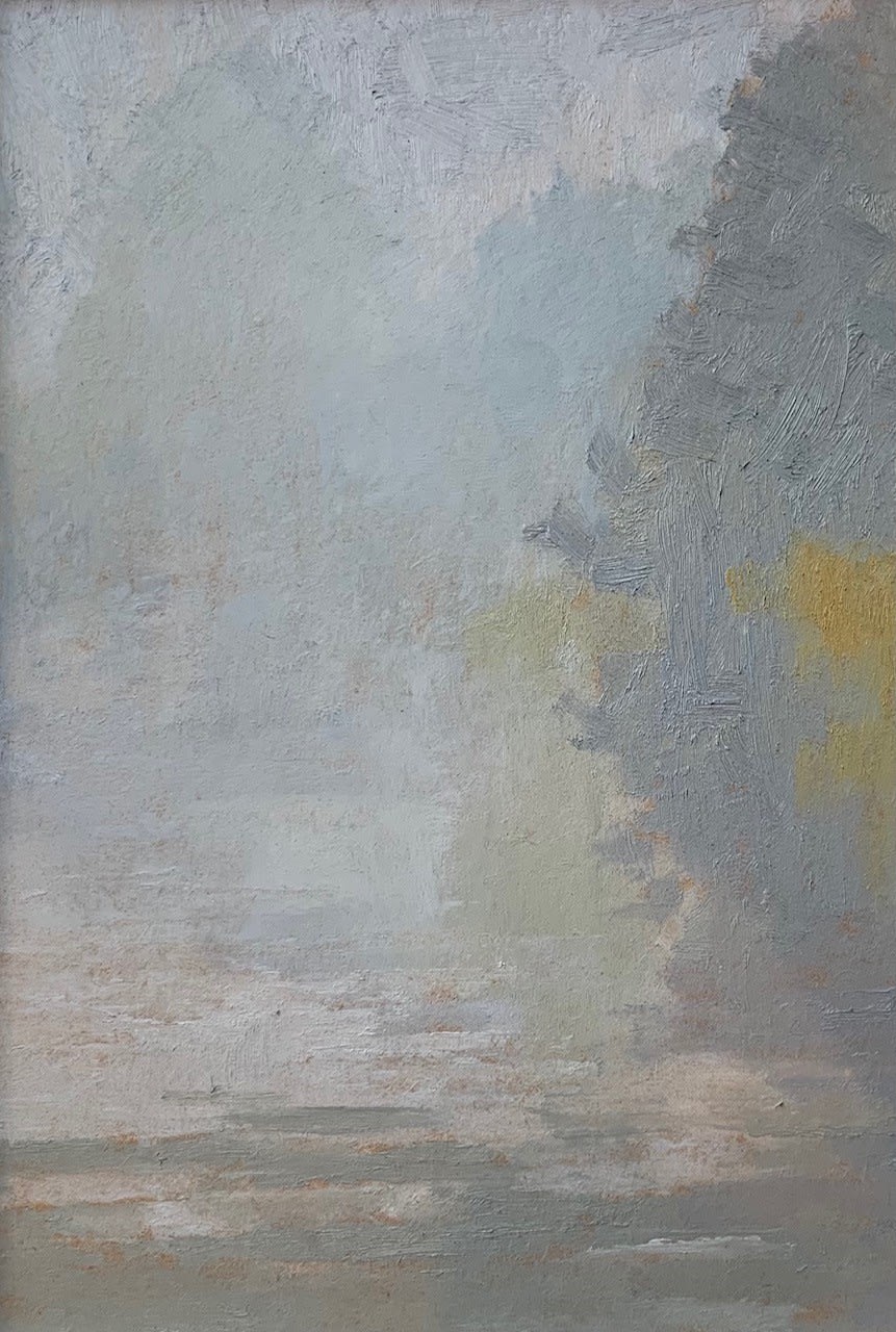 Stephen Bithell, Morning Dag on North Lake Starting to Clear , 2022